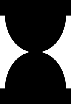 Old Sand Clock Laser Cut Svg File, Free Vectors File